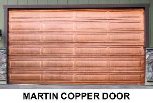 Martin Garage Door - Copper